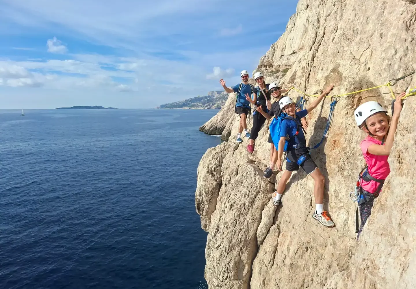 via ferrata calanques marseille