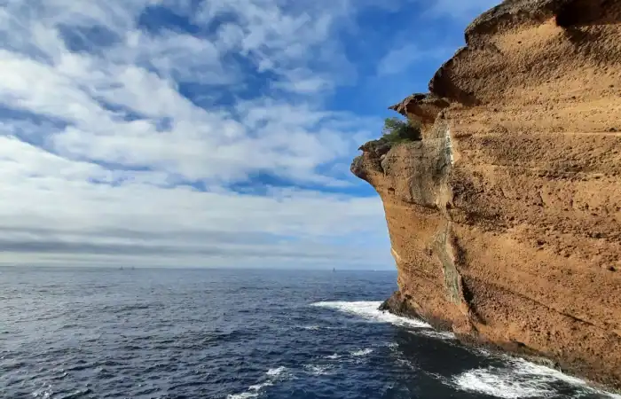 "Via cordata en bord de mer à La Ciotat avec un moniteur d’escalade diplômé dans le Parc national des Calanques